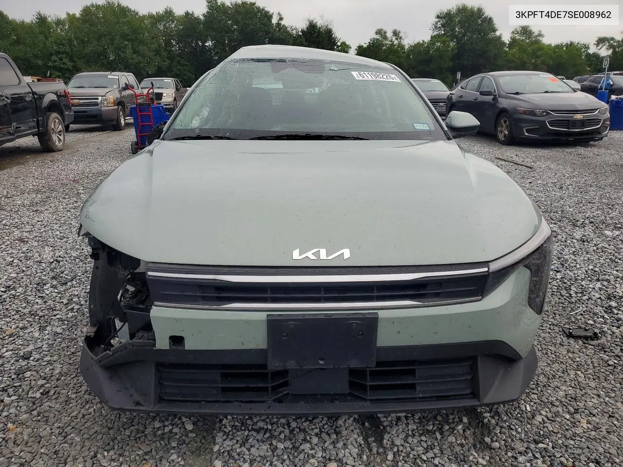 2025 Kia K4 Lxs VIN: 3KPFT4DE7SE008962 Lot: 61198226