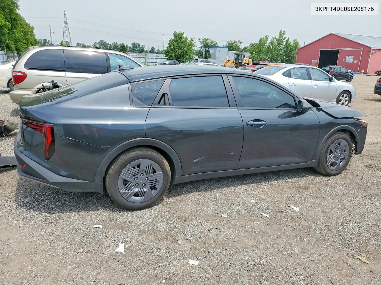 2025 Kia K4 Lx VIN: 3KPFT4DE0SE208176 Lot: 61245406