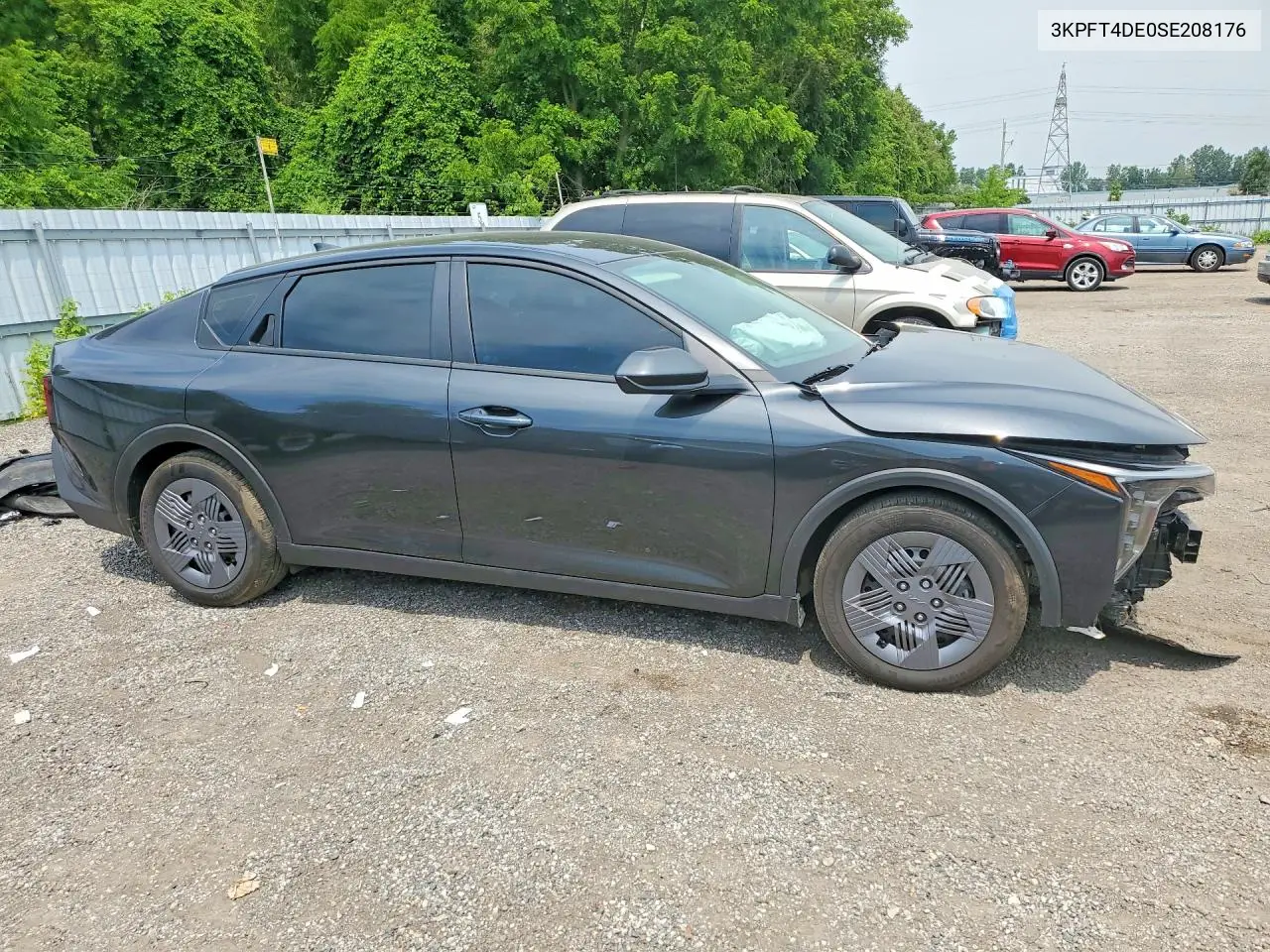 2025 Kia K4 Lx VIN: 3KPFT4DE0SE208176 Lot: 61245406