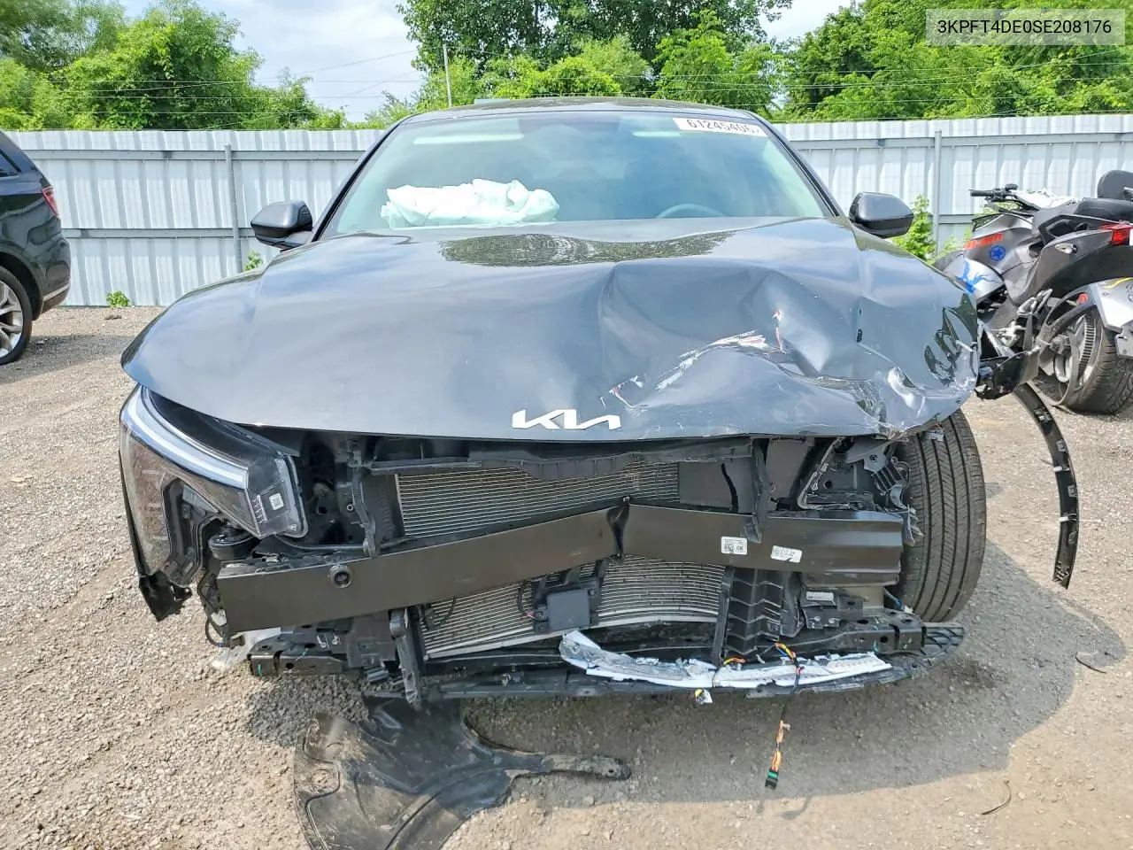 2025 Kia K4 Lx VIN: 3KPFT4DE0SE208176 Lot: 61245406