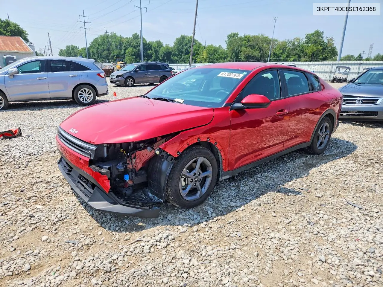 2025 Kia K4 Lxs VIN: 3KPFT4DE8SE162368 Lot: 61329186