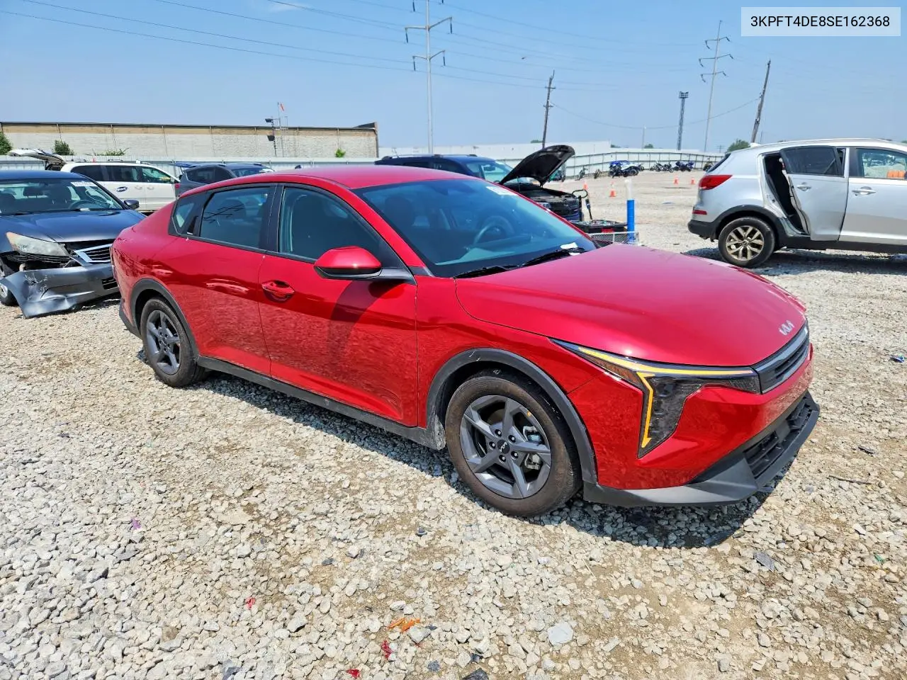 2025 Kia K4 Lxs VIN: 3KPFT4DE8SE162368 Lot: 61329186