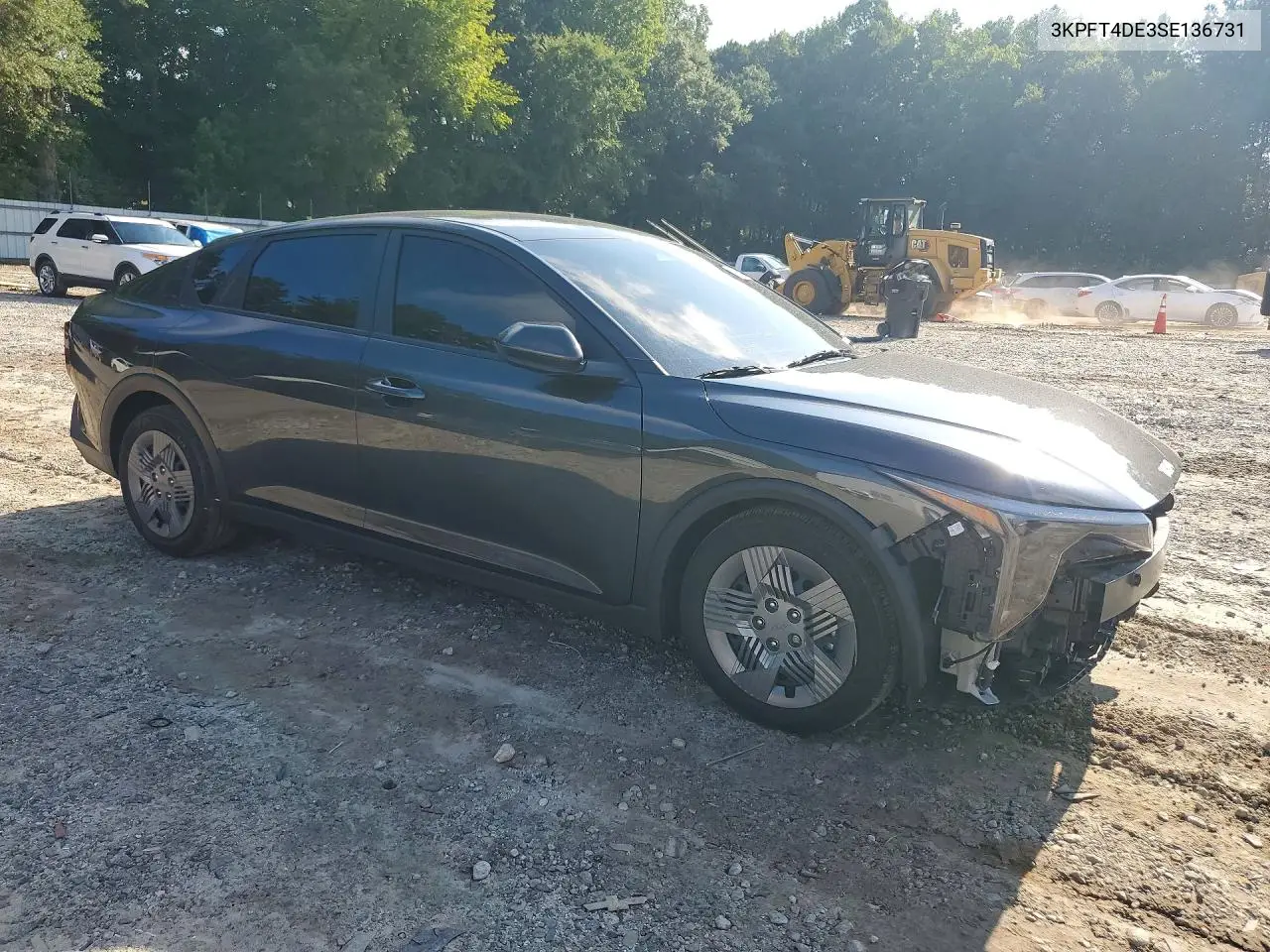 2025 Kia K4 Lx VIN: 3KPFT4DE3SE136731 Lot: 61375416
