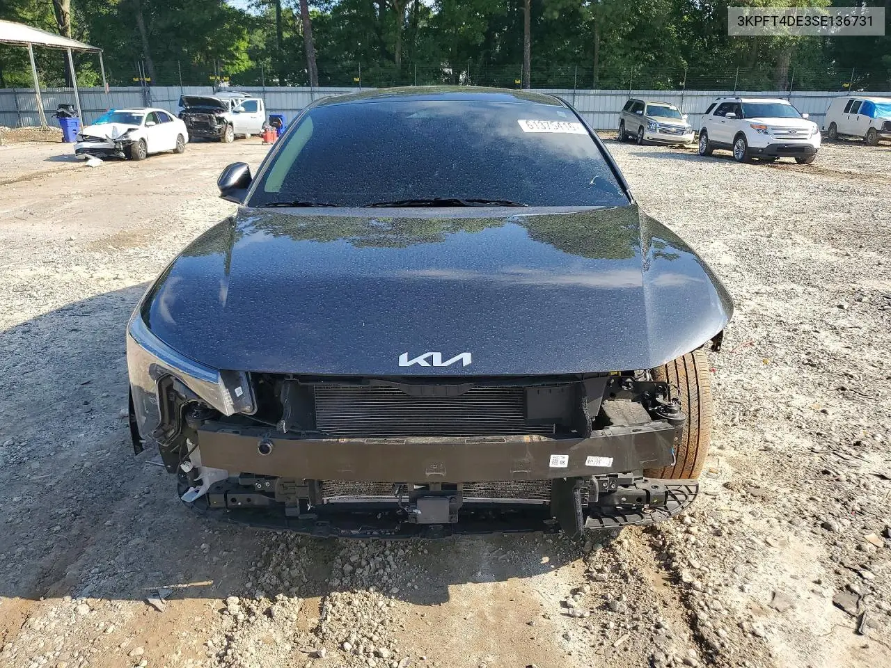 2025 Kia K4 Lx VIN: 3KPFT4DE3SE136731 Lot: 61375416