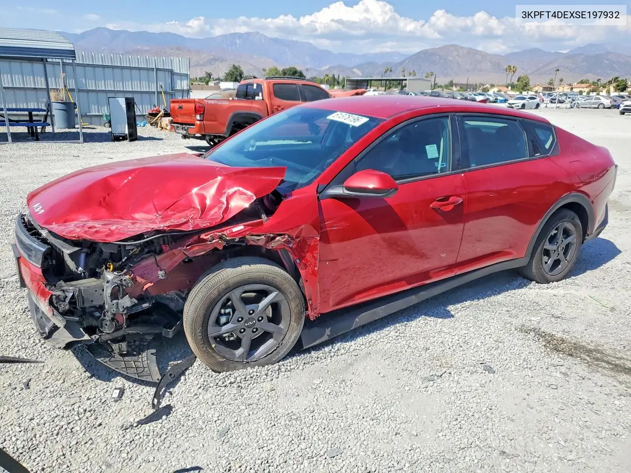 2025 Kia K4 Lxs VIN: 3KPFT4DEXSE197932 Lot: 61378196