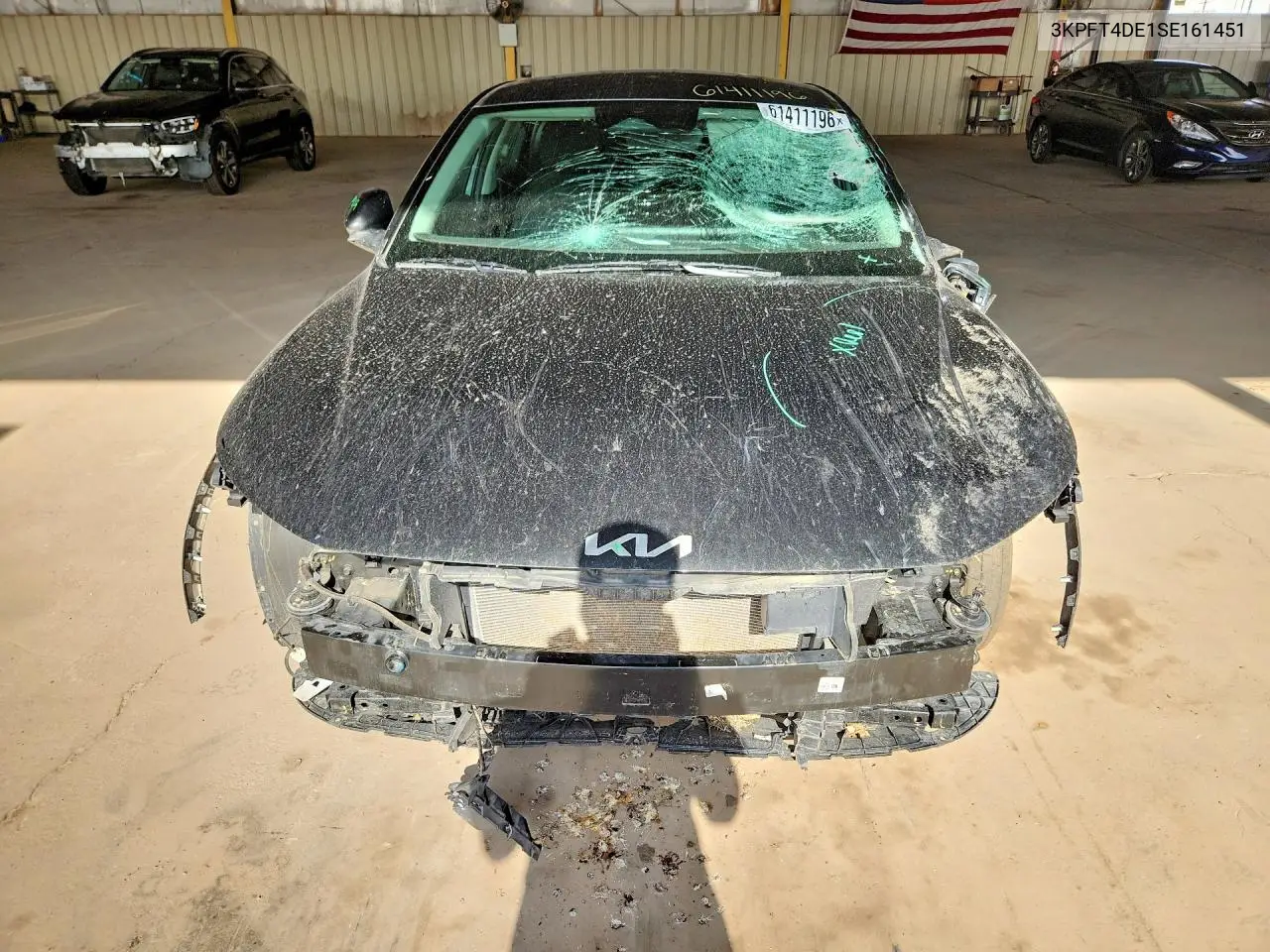 2025 Kia K4 Lxs VIN: 3KPFT4DE1SE161451 Lot: 61411196