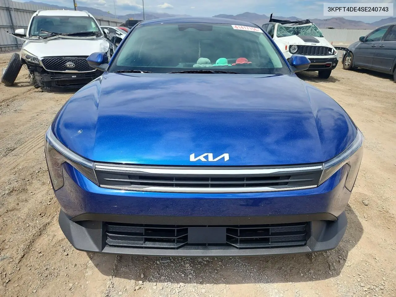 2025 Kia K4 Lxs VIN: 3KPFT4DE4SE240743 Lot: 61417156
