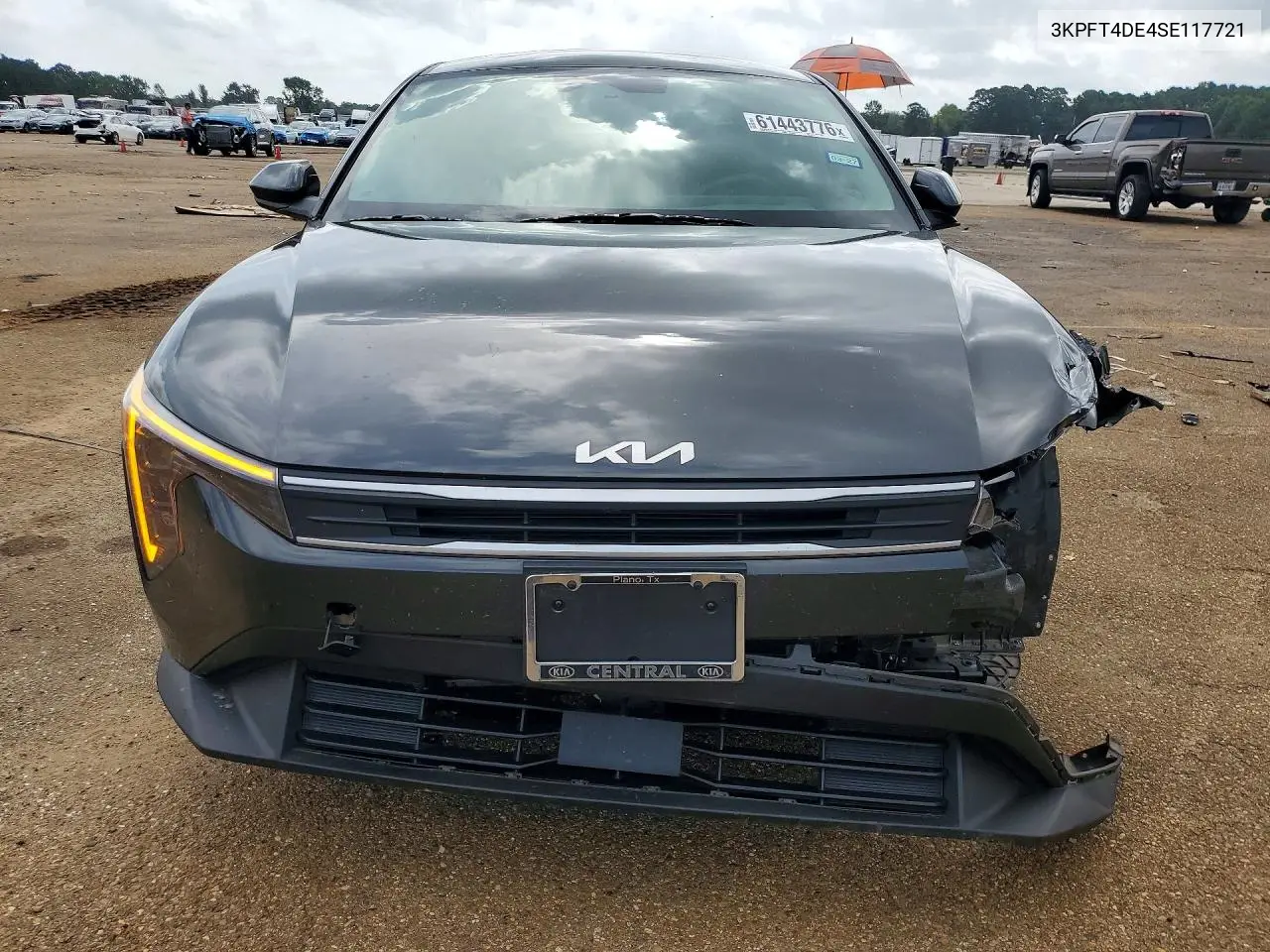 2025 Kia K4 VIN: 3KPFT4DE4SE117721 Lot: 61443776