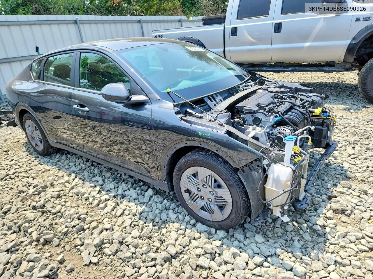 2025 Kia K4 Lx VIN: 3KPFT4DE6SE090926 Lot: 61543706
