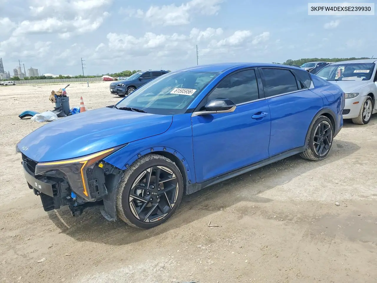 2025 Kia K4 Gt Line VIN: 3KPFW4DEXSE239930 Lot: 61595956