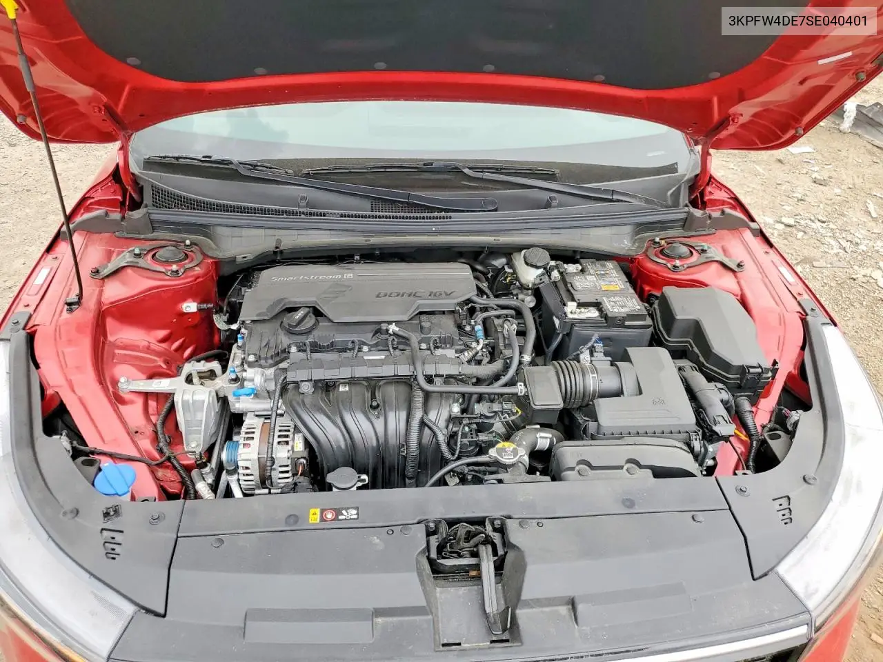2025 Kia K4 Gt Line VIN: 3KPFW4DE7SE040401 Lot: 61601056