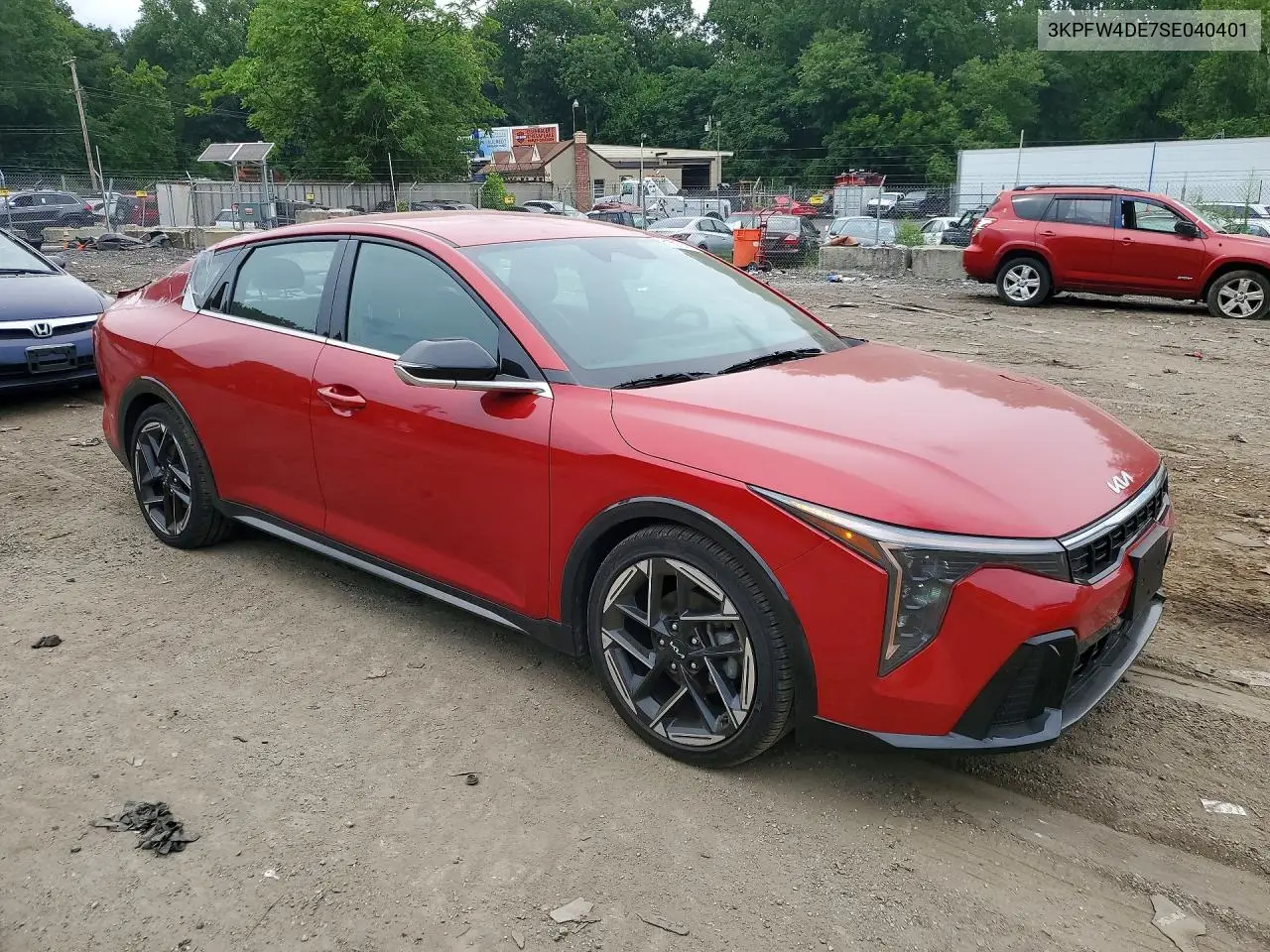2025 Kia K4 Gt Line VIN: 3KPFW4DE7SE040401 Lot: 61601056