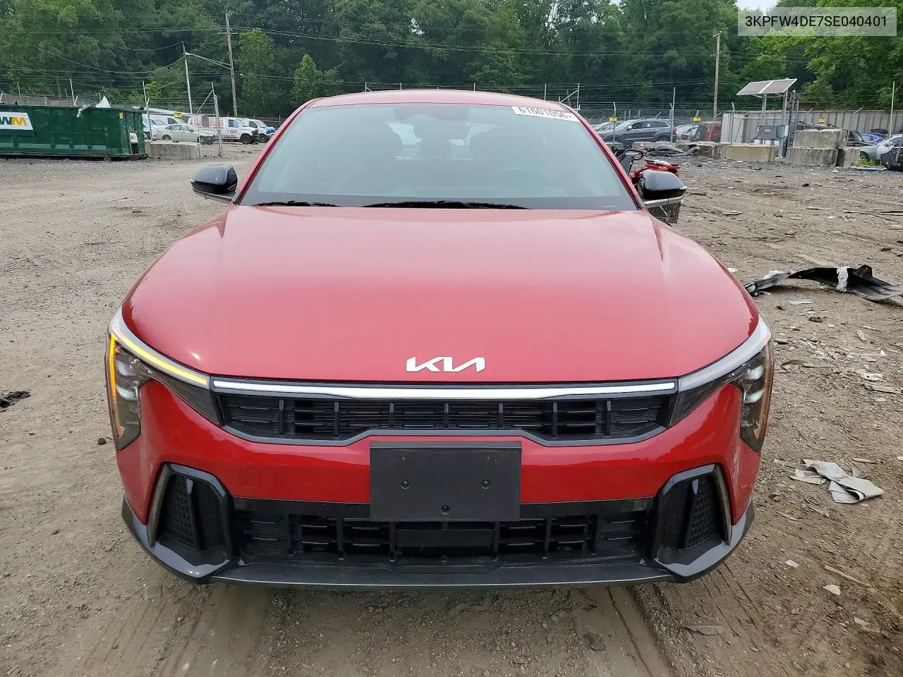 2025 Kia K4 Gt Line VIN: 3KPFW4DE7SE040401 Lot: 61601056