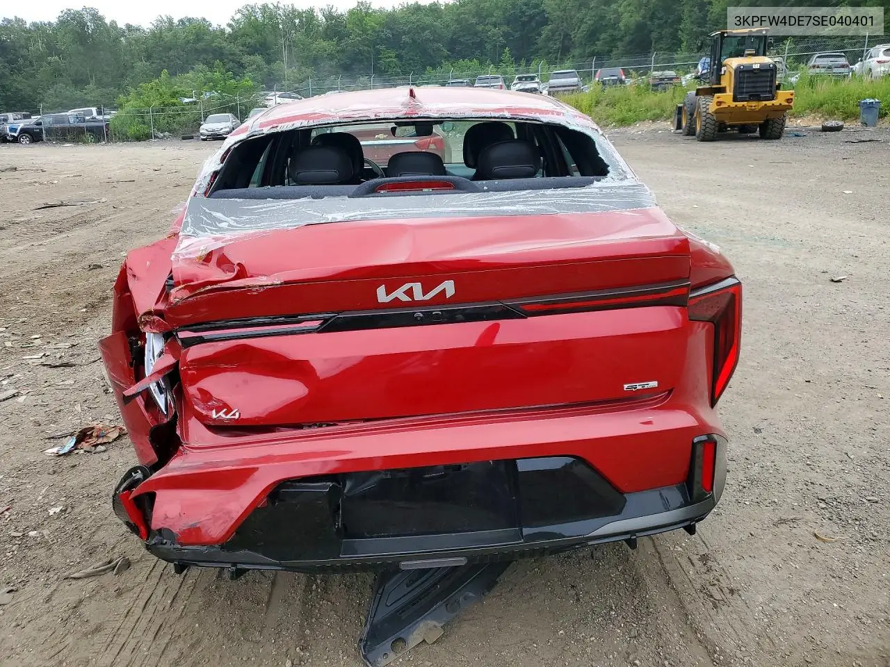 2025 Kia K4 Gt Line VIN: 3KPFW4DE7SE040401 Lot: 61601056