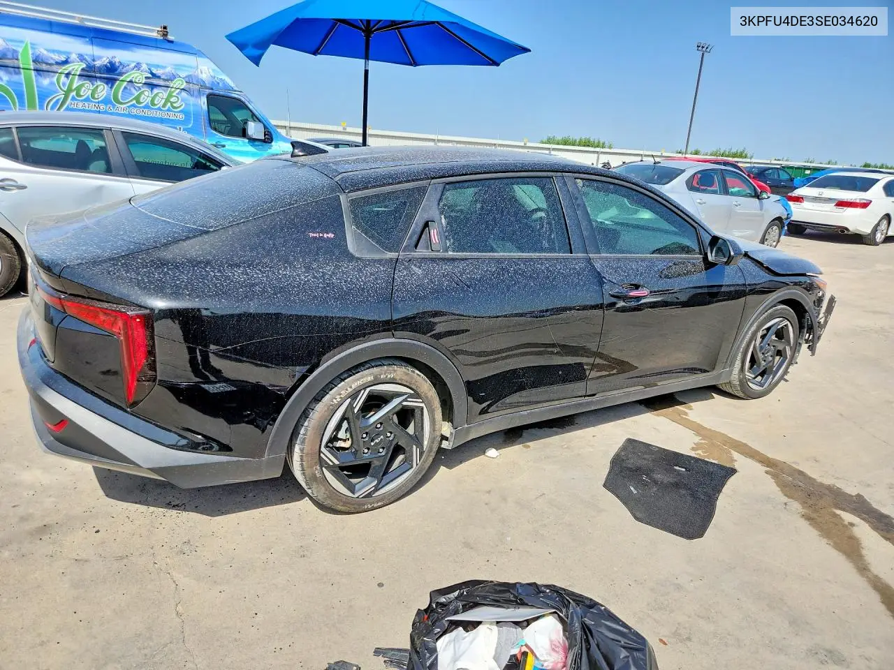 2025 Kia K4 Ex VIN: 3KPFU4DE3SE034620 Lot: 61648436
