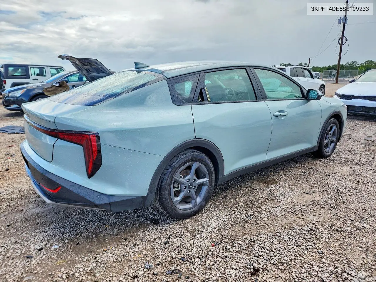 2025 Kia K4 Lxs VIN: 3KPFT4DE5SE199233 Lot: 61686476