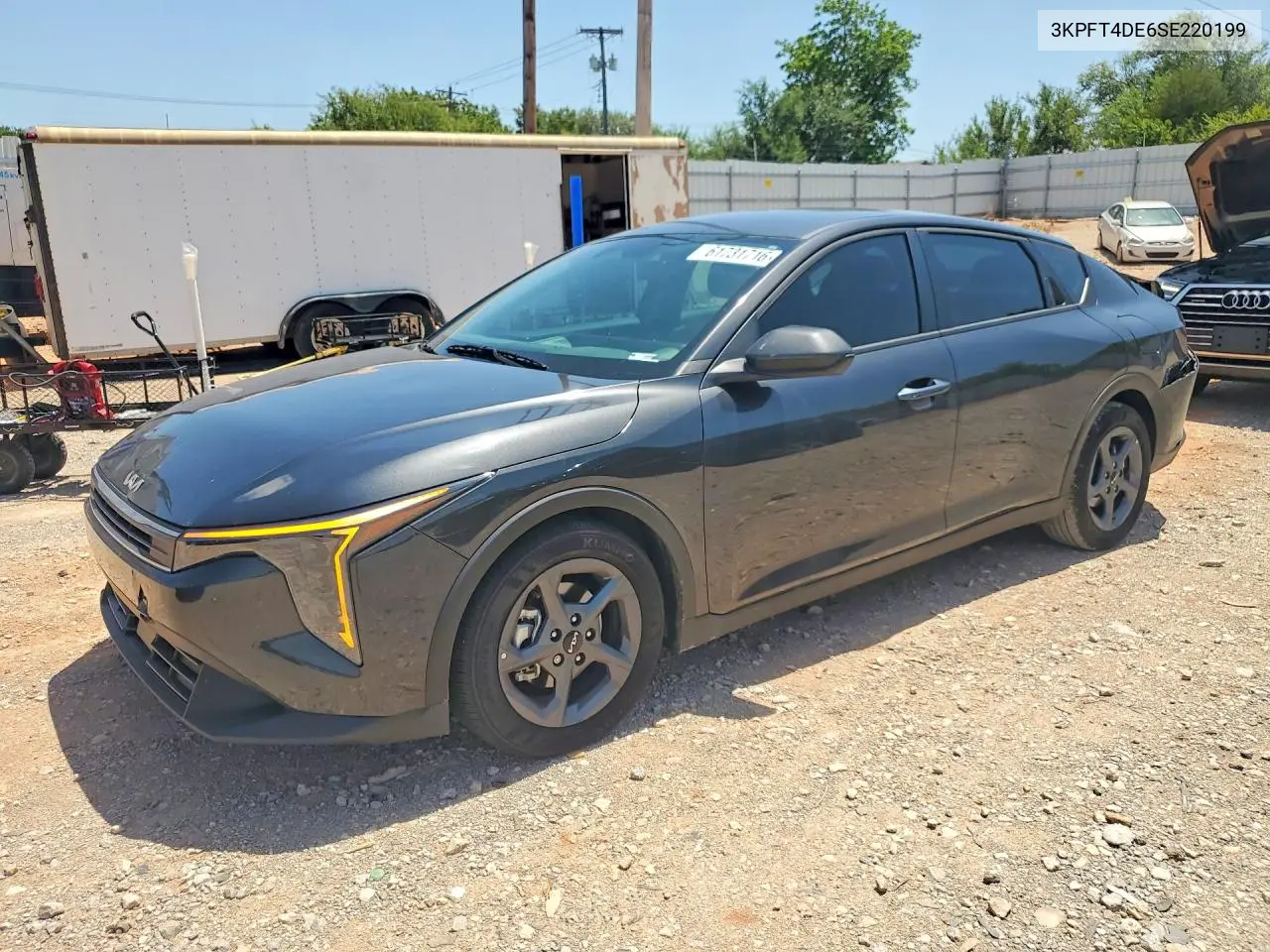 2025 Kia K4 Lxs VIN: 3KPFT4DE6SE220199 Lot: 61731716