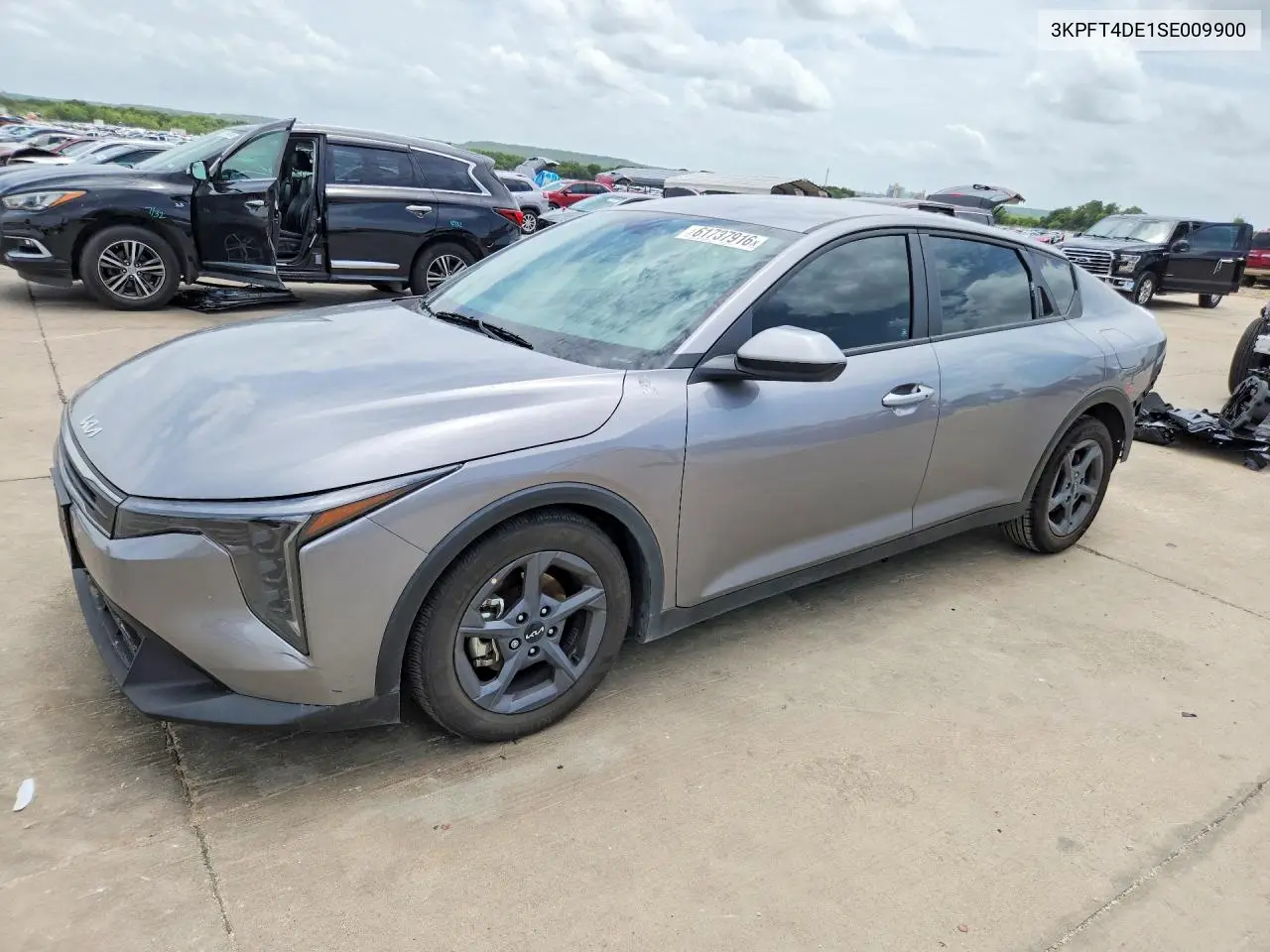 2025 Kia K4 Lxs VIN: 3KPFT4DE1SE009900 Lot: 61737916