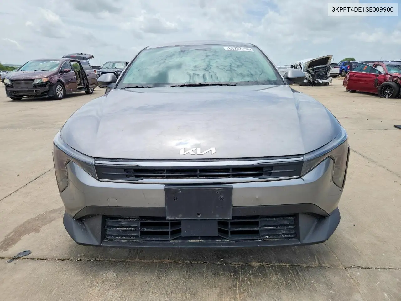 2025 Kia K4 Lxs VIN: 3KPFT4DE1SE009900 Lot: 61737916
