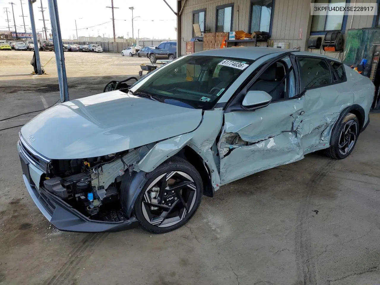 2025 Kia K4 Ex VIN: 3KPFU4DEXSE228917 Lot: 61774036