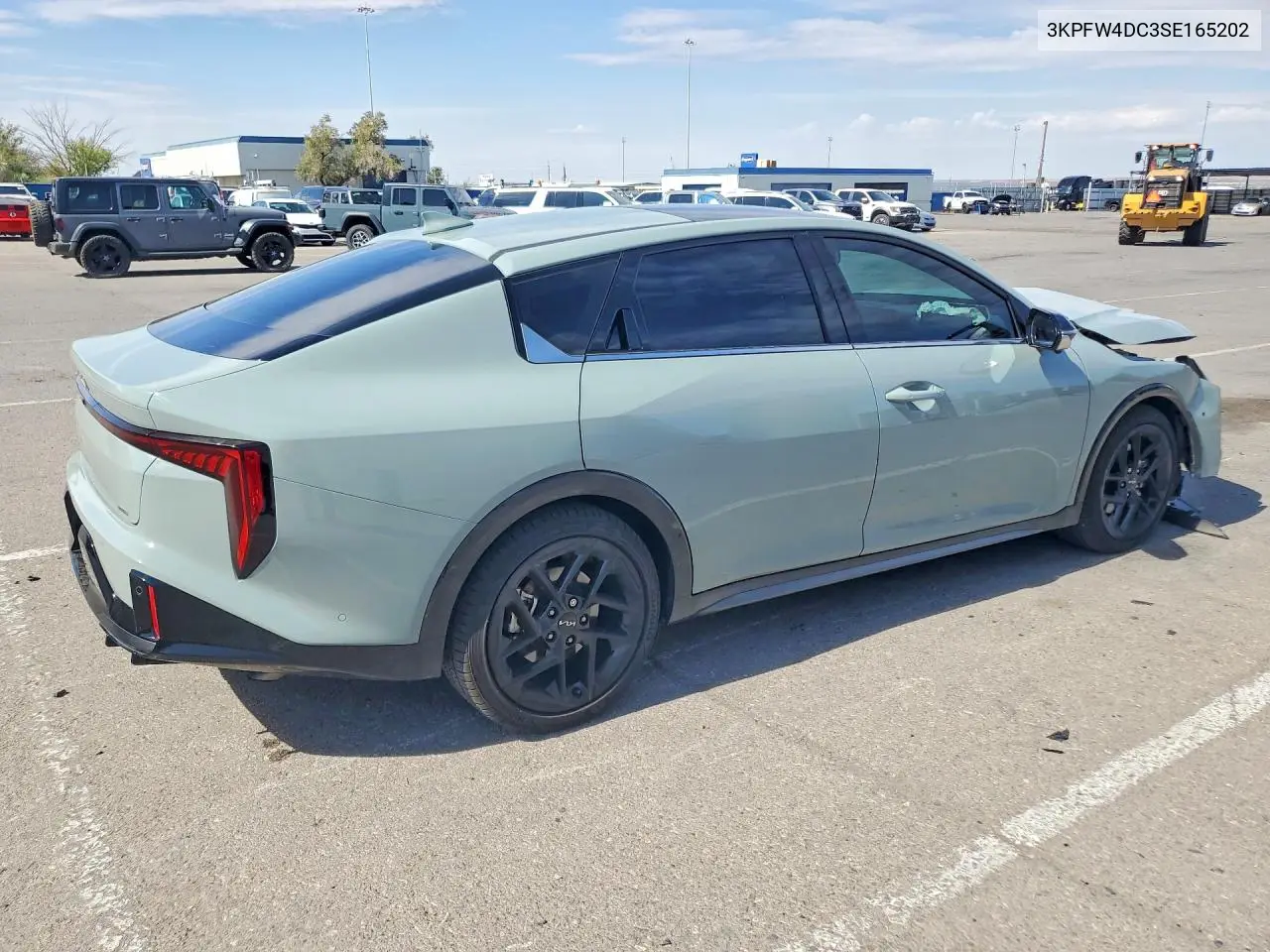 2025 Kia K4 Gt-Line Turbo VIN: 3KPFW4DC3SE165202 Lot: 61825116