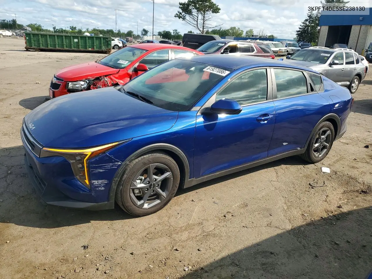2025 Kia K4 Lxs VIN: 3KPFT4DE5SE238130 Lot: 61927086