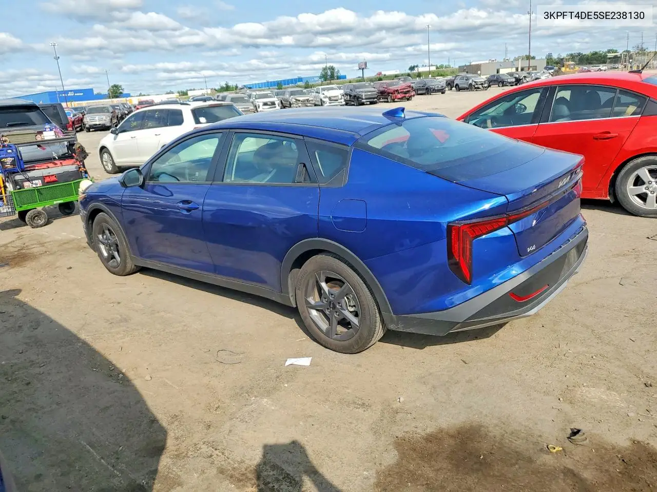 2025 Kia K4 Lxs VIN: 3KPFT4DE5SE238130 Lot: 61927086
