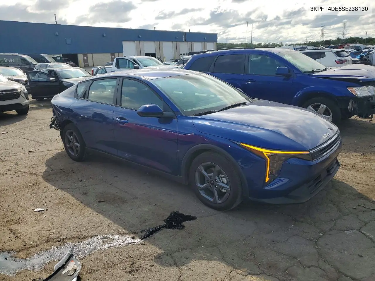 2025 Kia K4 Lxs VIN: 3KPFT4DE5SE238130 Lot: 61927086
