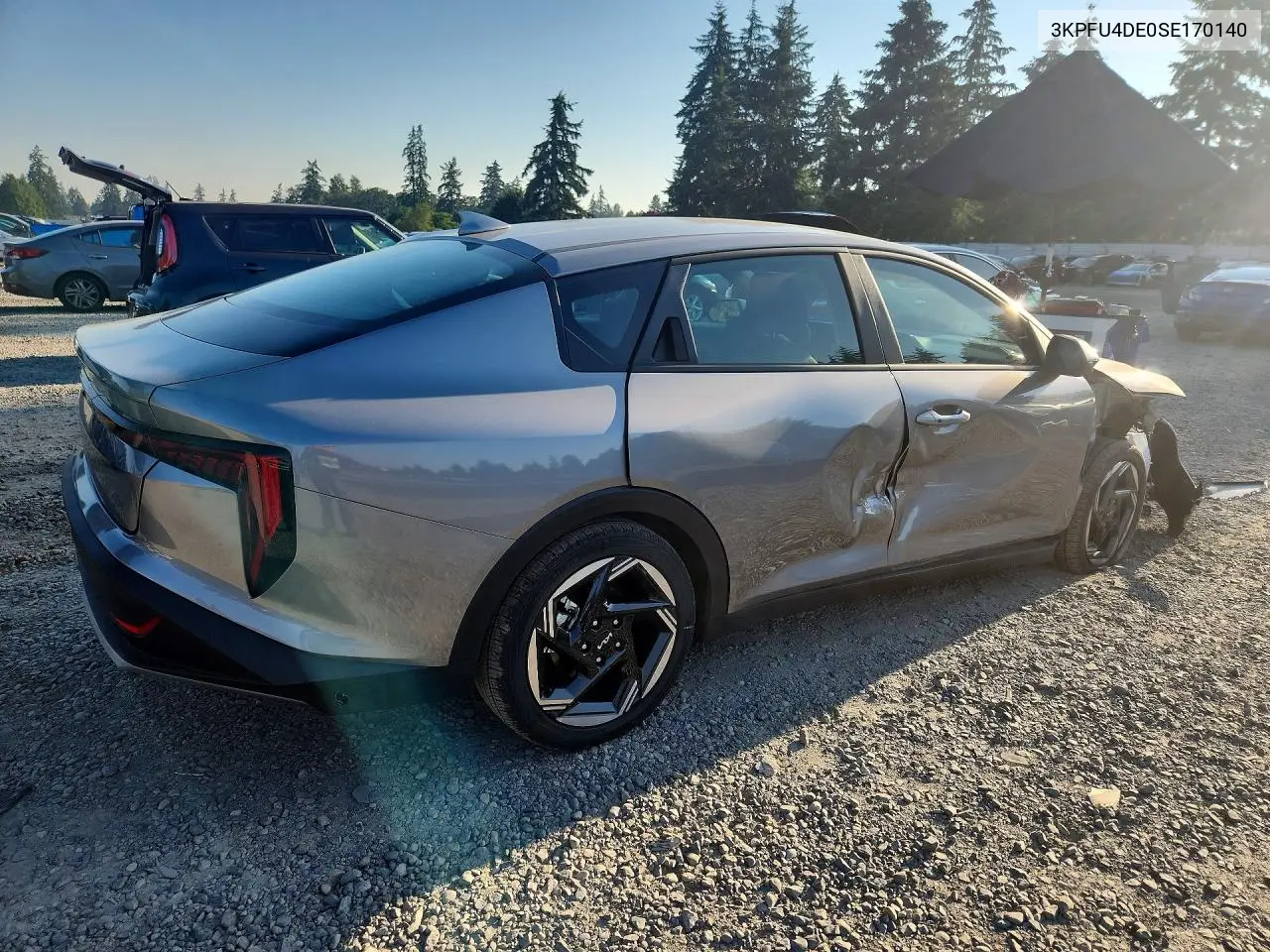 2025 Kia K4 Ex VIN: 3KPFU4DE0SE170140 Lot: 61940166