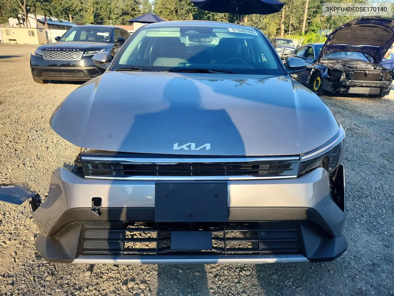 2025 Kia K4 Ex VIN: 3KPFU4DE0SE170140 Lot: 61940166