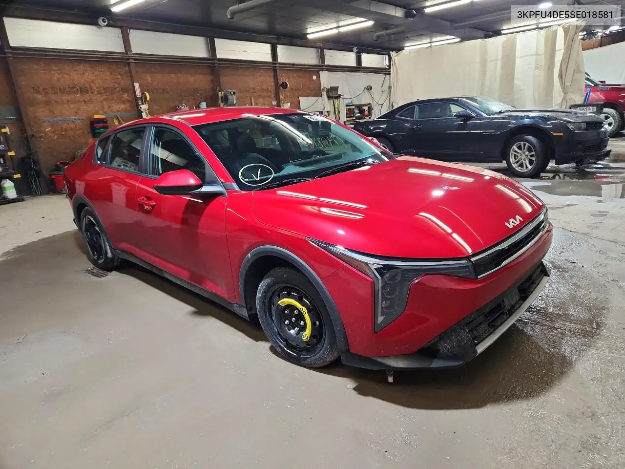 2025 Kia K4 Ex VIN: 3KPFU4DE5SE018581 Lot: 77408905