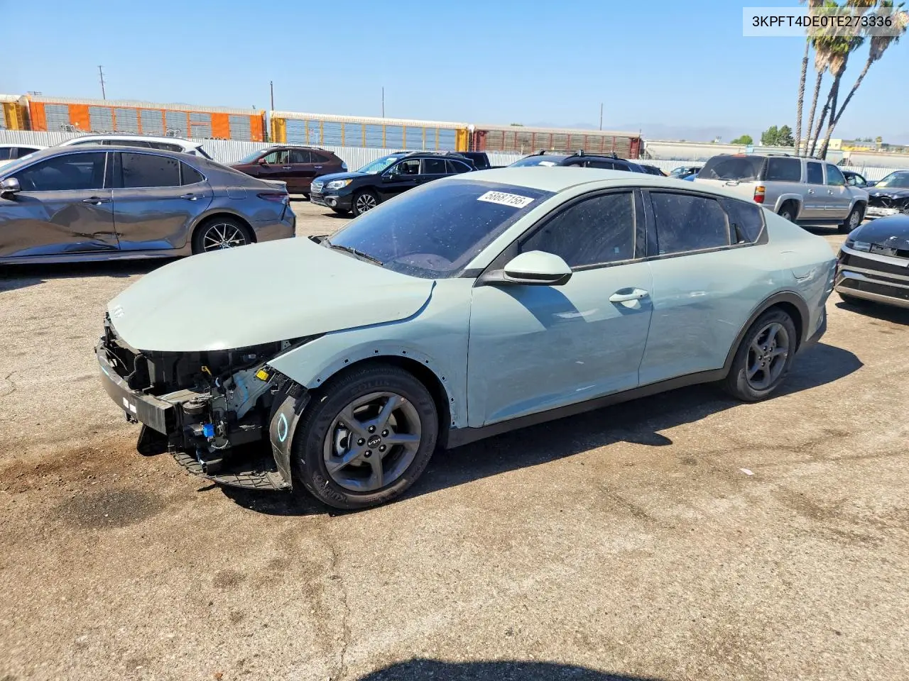 2026 Kia K4 Lxs VIN: 3KPFT4DE0TE273336 Lot: 58687156