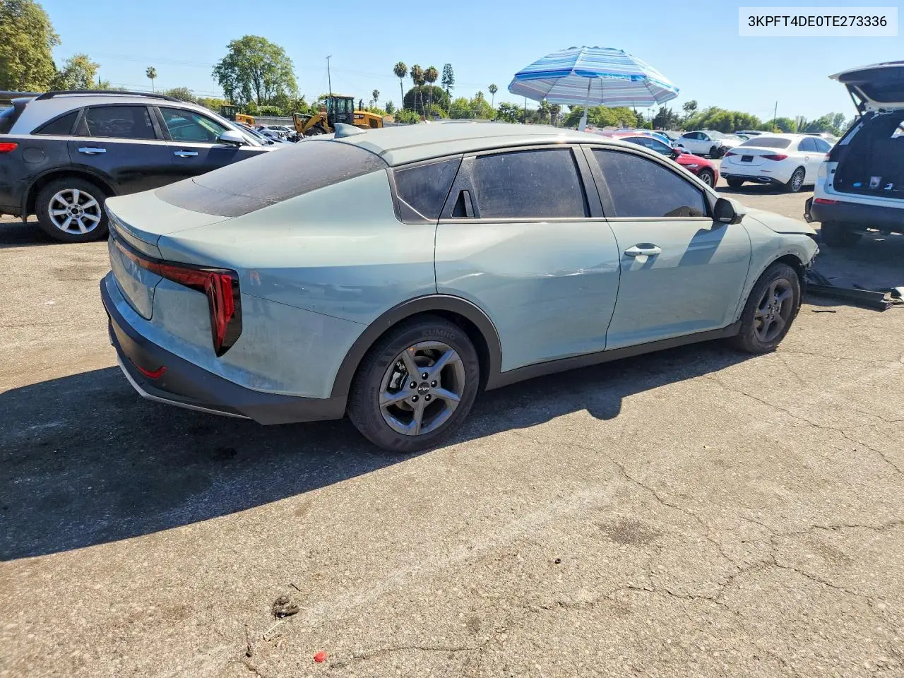 2026 Kia K4 Lxs VIN: 3KPFT4DE0TE273336 Lot: 58687156