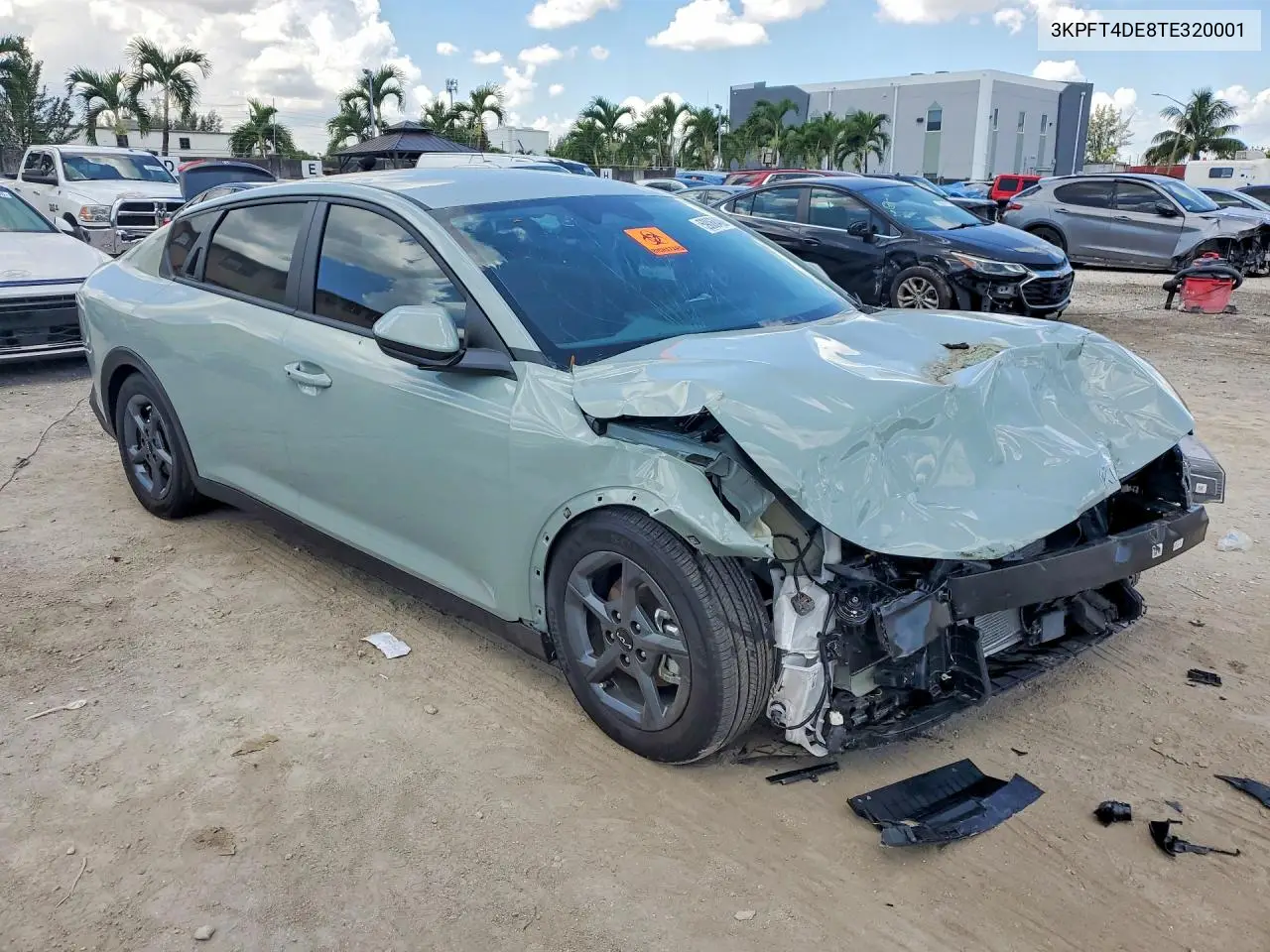 2026 Kia K4 Lxs VIN: 3KPFT4DE8TE320001 Lot: 59068406