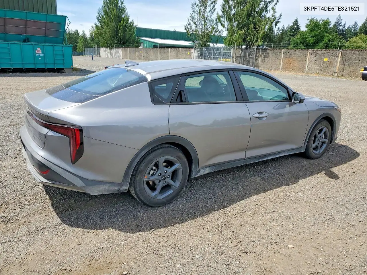 2026 Kia K4 Lxs VIN: 3KPFT4DE6TE321521 Lot: 59728456