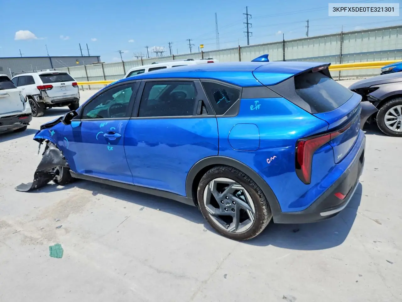 2026 Kia K4 Ex VIN: 3KPFX5DE0TE321301 Lot: 60290566