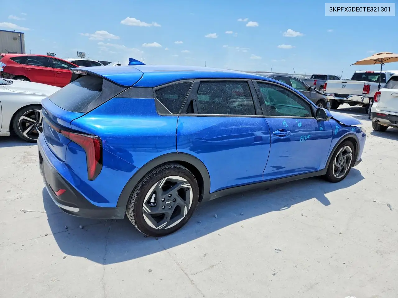 2026 Kia K4 Ex VIN: 3KPFX5DE0TE321301 Lot: 60290566