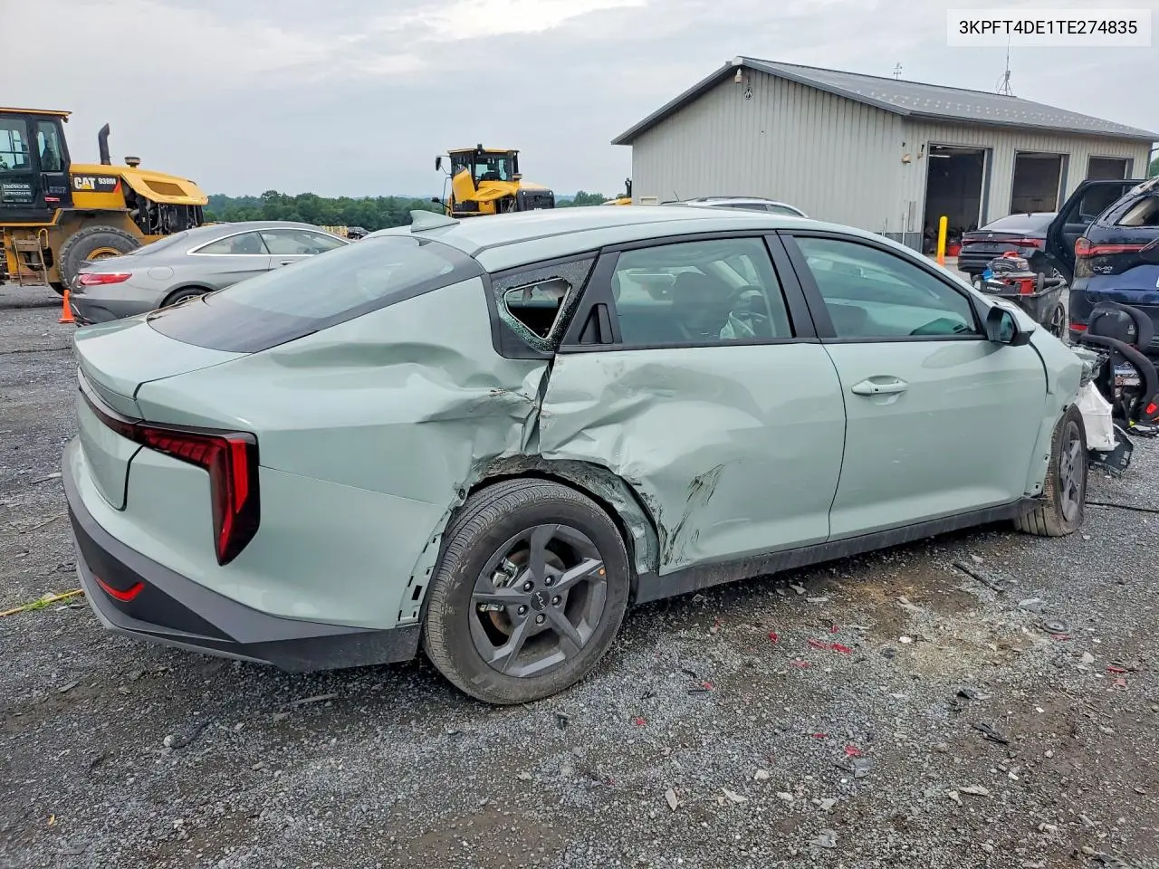 2026 Kia K4 Lxs VIN: 3KPFT4DE1TE274835 Lot: 60486746