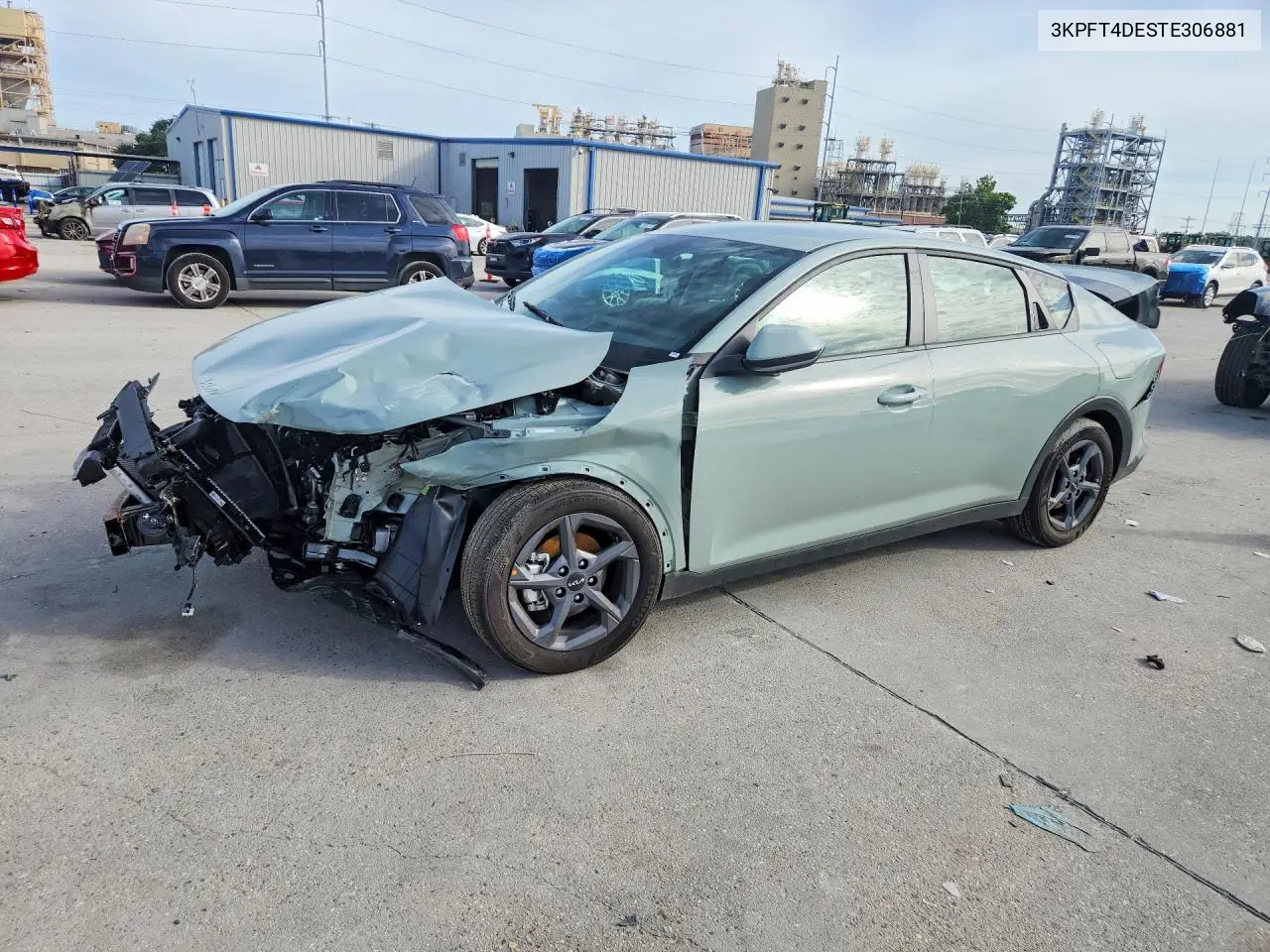 2026 Kia K4 Lx VIN: 3KPFT4DESTE306881 Lot: 60507366