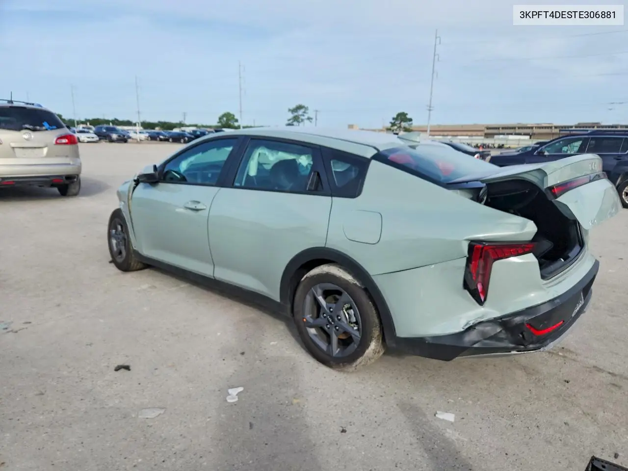 2026 Kia K4 Lx VIN: 3KPFT4DESTE306881 Lot: 60507366