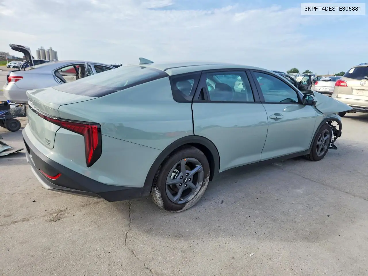 2026 Kia K4 Lx VIN: 3KPFT4DESTE306881 Lot: 60507366
