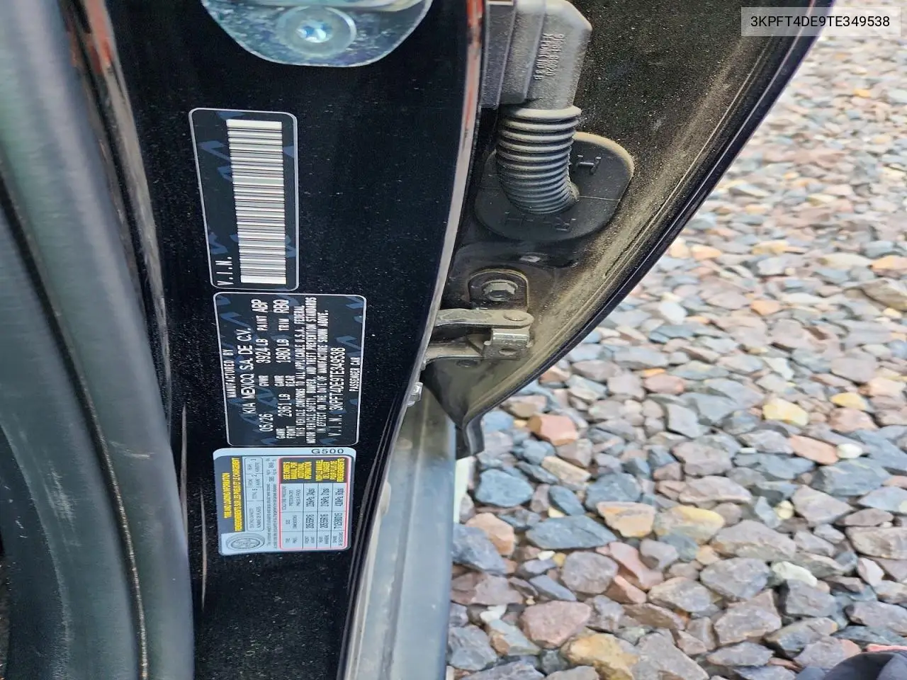 2026 Kia K4 Lxs VIN: 3KPFT4DE9TE349538 Lot: 60548356