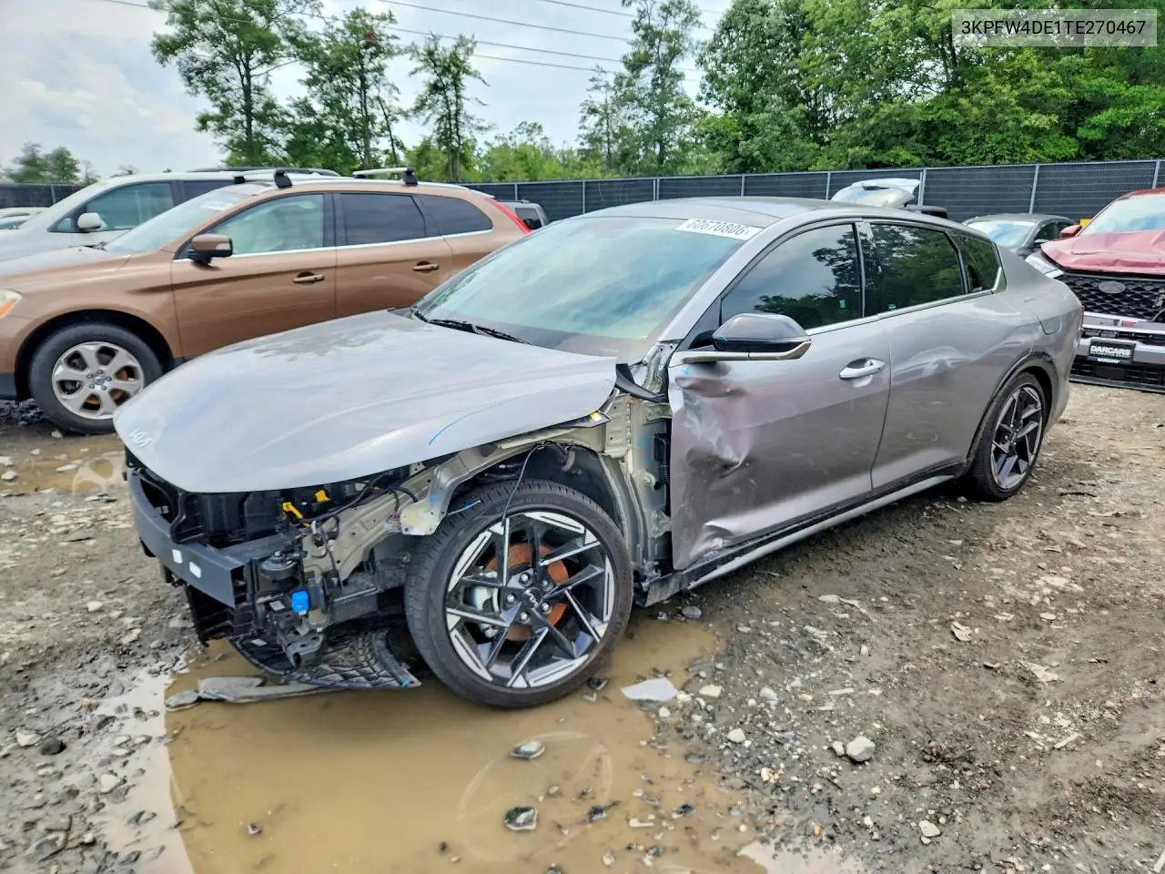 2026 Kia K4 Gt Line VIN: 3KPFW4DE1TE270467 Lot: 60670806