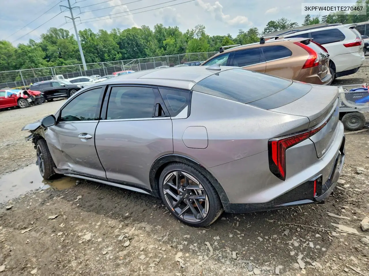2026 Kia K4 Gt Line VIN: 3KPFW4DE1TE270467 Lot: 60670806