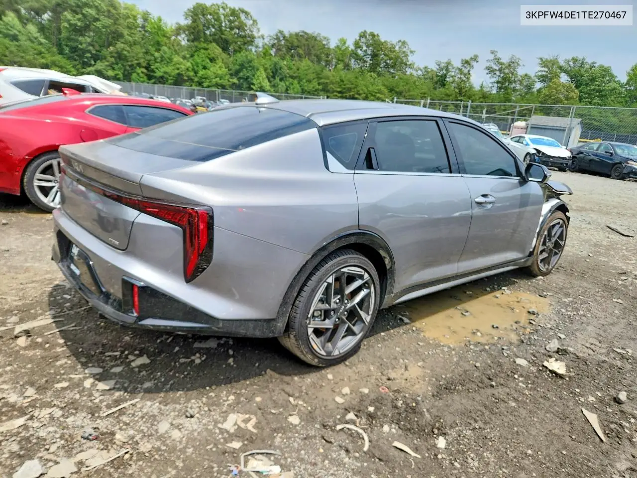 2026 Kia K4 Gt Line VIN: 3KPFW4DE1TE270467 Lot: 60670806