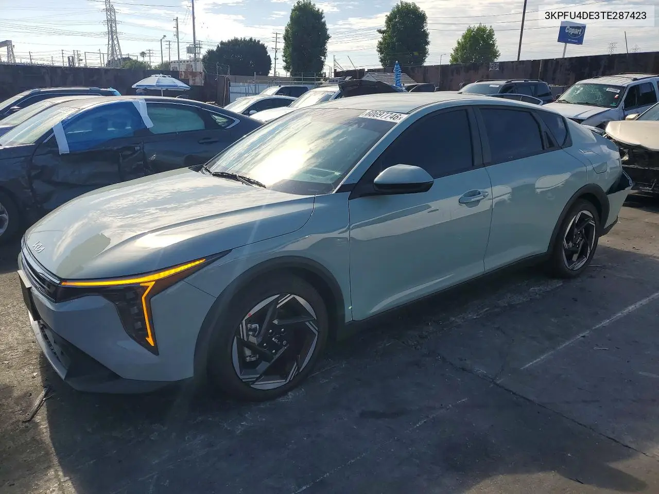 2026 Kia K4 Ex VIN: 3KPFU4DE3TE287423 Lot: 60697746
