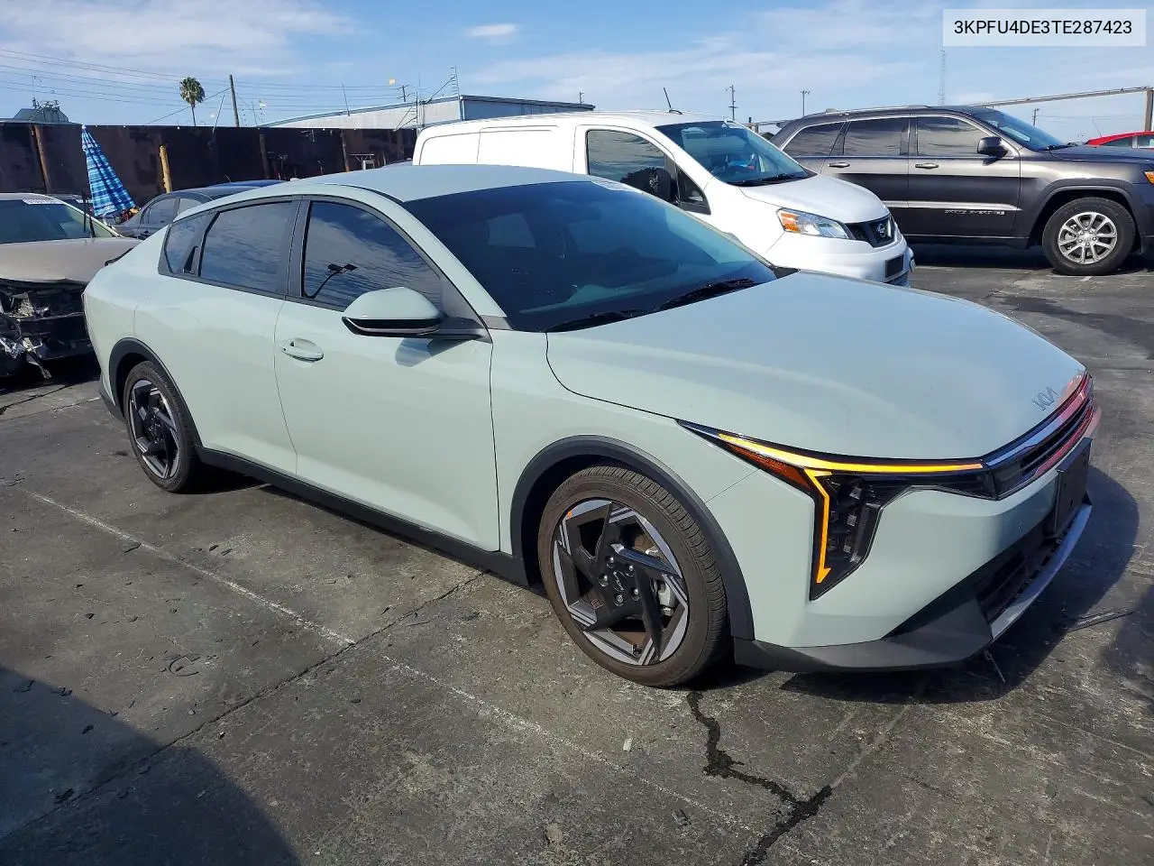 2026 Kia K4 Ex VIN: 3KPFU4DE3TE287423 Lot: 60697746