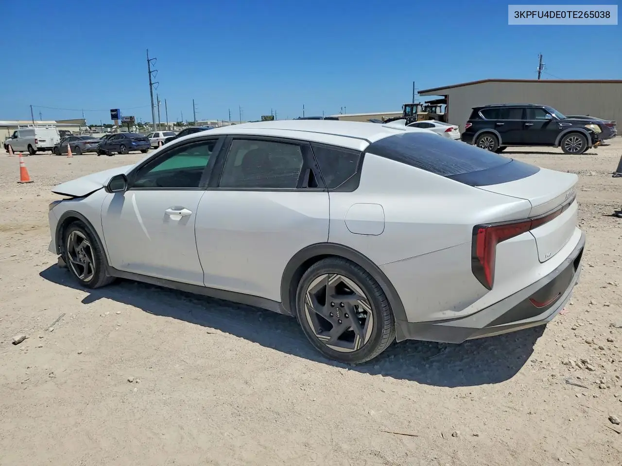 2026 Kia K4 Ex VIN: 3KPFU4DE0TE265038 Lot: 60745216