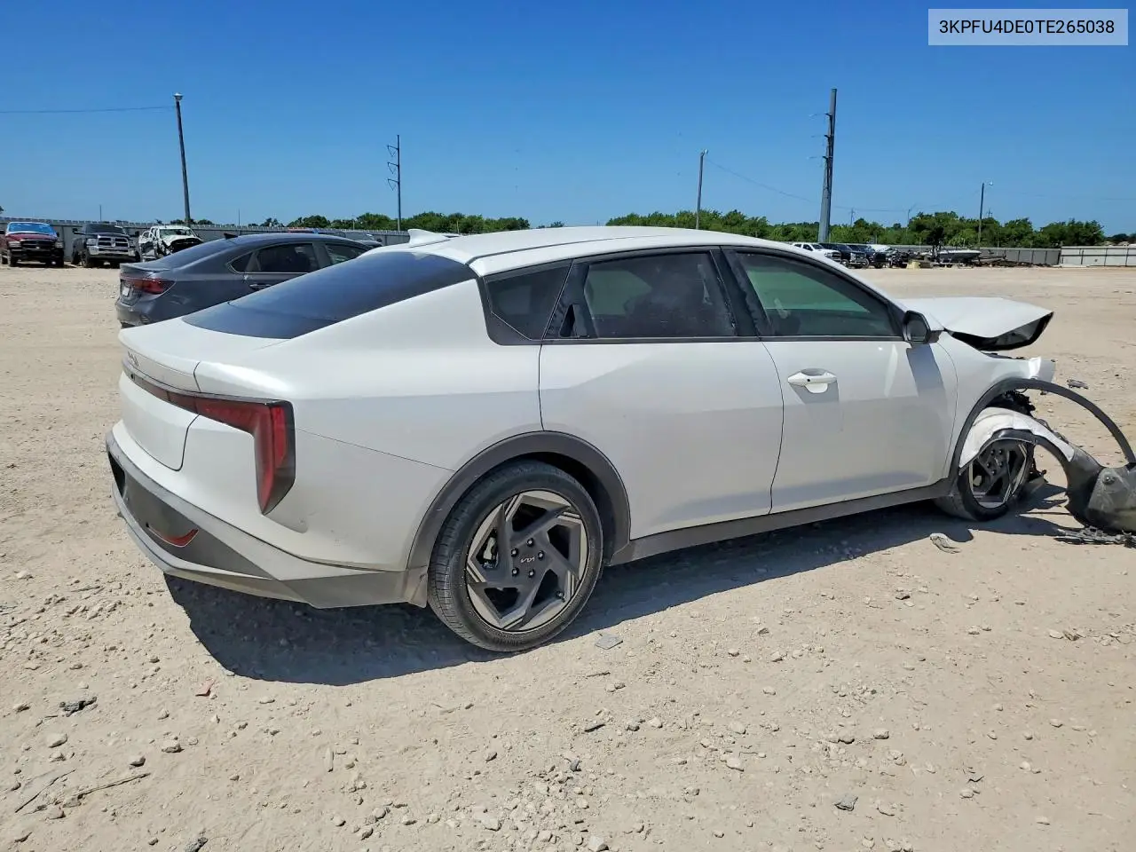 2026 Kia K4 Ex VIN: 3KPFU4DE0TE265038 Lot: 60745216