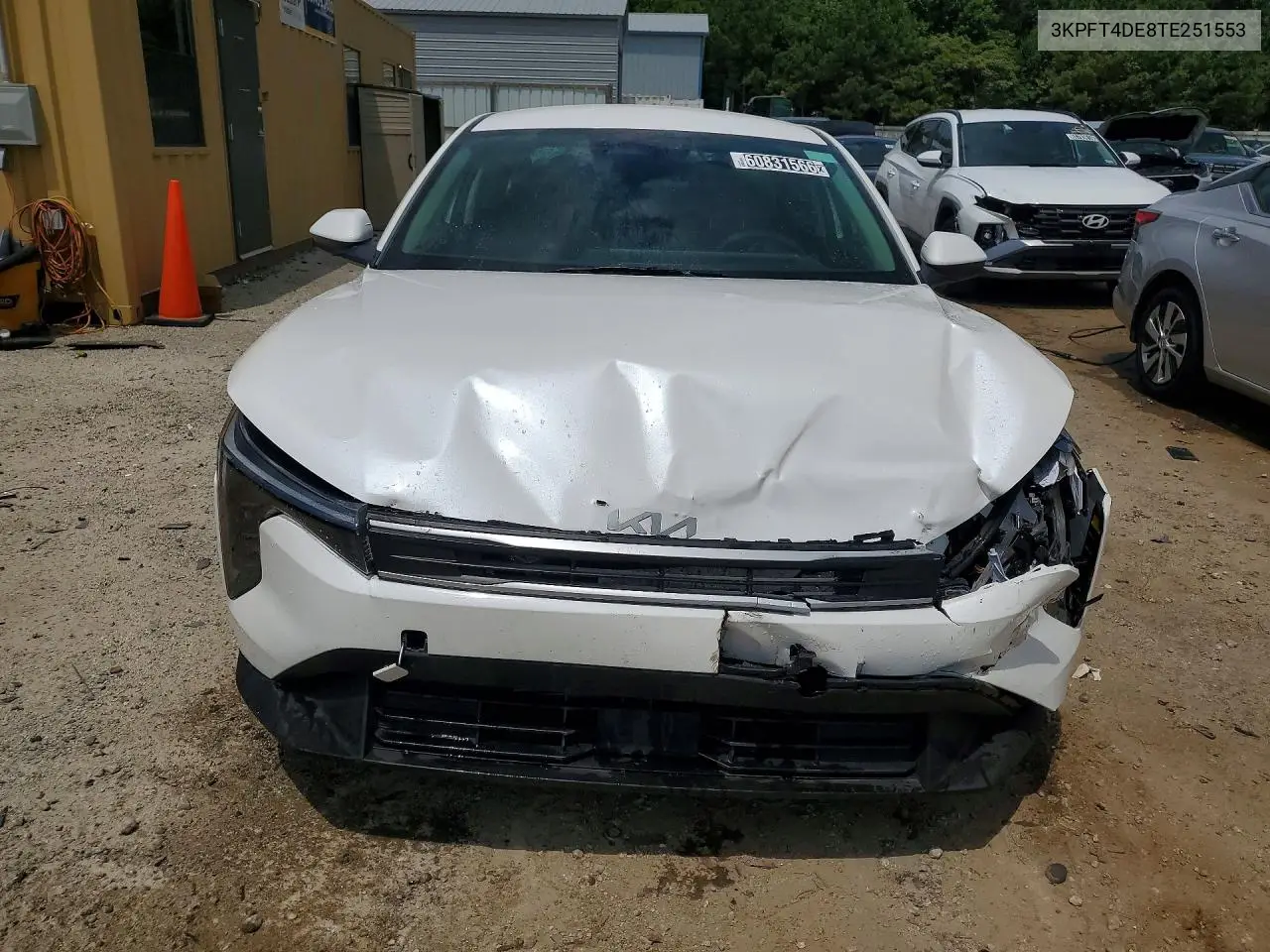 2026 Kia K4 Lxs VIN: 3KPFT4DE8TE251553 Lot: 60831566